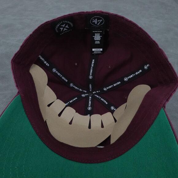 Maroon and Gold Men's Cap - Picture 5 of 7